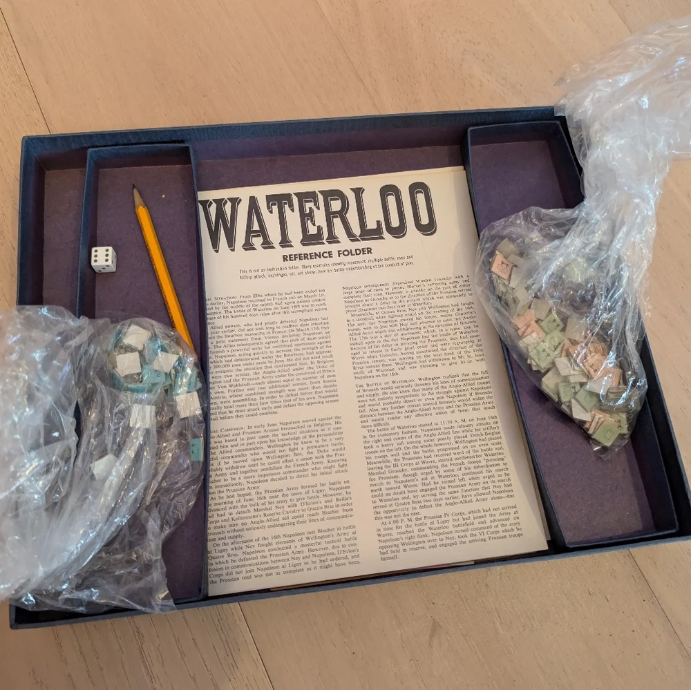 Waterloo Board Game Set - Picture 3 of 4